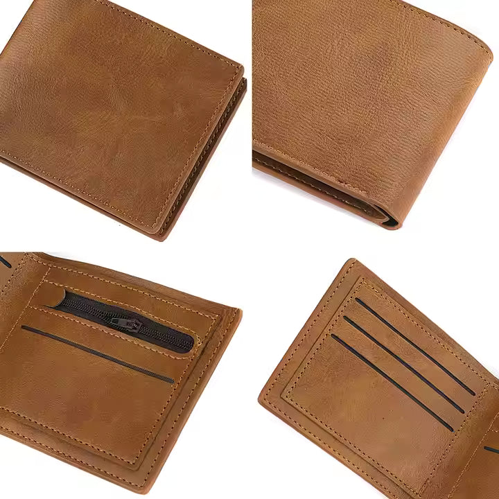 Premium PU Leather Wallet for Men – Stylish, Slim & Durable