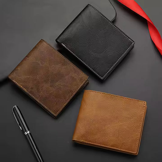 Premium PU Leather Wallet for Men – Stylish, Slim & Durable